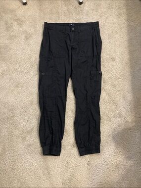 Gap Black Cargo Jogger Pants